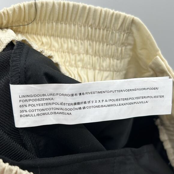 Moon River Layered Waistband Pants - Cream/Black - Medium - New with tags - Picture 6 of 8